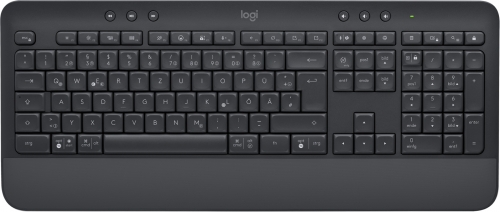 Logitech Signature Teclado sem fios Bluetooth 5.1 QWERTZ Alemão grafite 920-010913