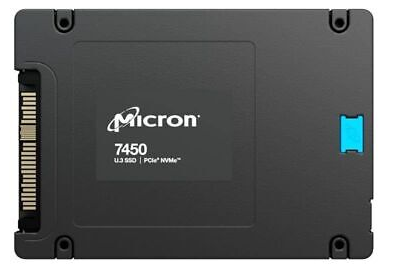 Micron 7450 PRO - SSD - 3.84 TB - interna - 2.5" - U.3 PCIe 4.0 (NVMe)