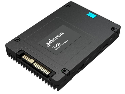Micron 7450 MAX - SSD - Enterprise - 1600 GB - interna - 2.5" - U.3 PCIe 4.0 (NVMe)
