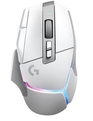 Rato óptico Logitech G G502 X PLUS 11 botões sem fios 2.4 GHz recetor USB Logitech LIGHTSPEED branco, 910-006171