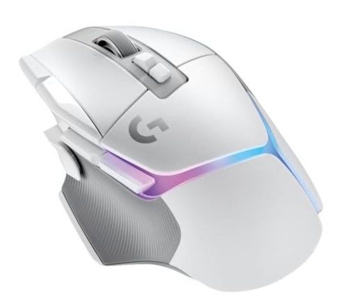 Rato óptico Logitech G G502 X PLUS 11 botões sem fios 2.4 GHz recetor USB Logitech LIGHTSPEED branco, 910-006171