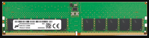 Micron DDR5 módulo 32 GB DIMM 288-pin 4800 MHz PC5-38400 CL40 1.1 V unbuffered  ECC