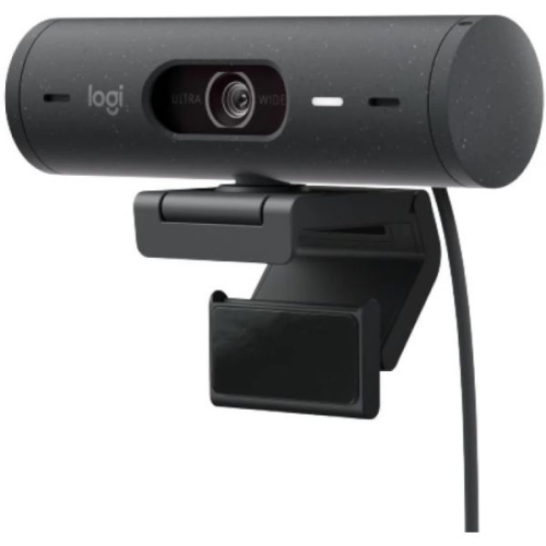 Logitech BRIO 500 - Câmara web - a cores - 1920 x 1080 - 720p, 1080p - áudio - USB-C