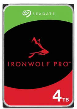 Disco Seagate IronWolf Pro ST4000NT001 4TB 3.5" SATA 6Gb/s 7200 rpm buffer: 256 MB