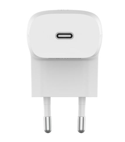 Carregador de Parede BoostCharge USB-C 20W (Branco) - BELKIN