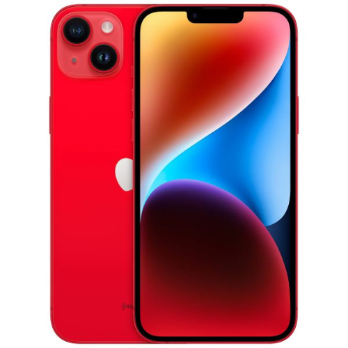 Apple iPhone 14 Plus - (PRODUCT) RED - 5G smartphone - SIM duplo / Memória Interna 128 GB - visor OLED - 6.7" - 2778 x 1284 pixeis - 2x câmaras traseiras 12 MP, 12 MP - front camera 12 MP - vermelho