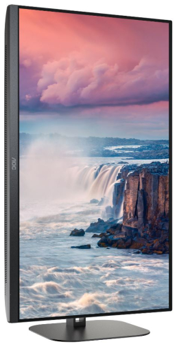 Monitor LED 27" AOC Q27V5N/BK V5 2560 x 1440 QHD 75 Hz VA 300 cd/m² 4000:1 4 ms 2xHDMI, 2xDisplayPort  altifalantes  preto opaco