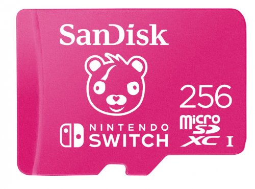 SanDisk Nintendo Switch Fortnite Edition cartão de memória flash 256 GB UHS-I U3 microSDXC UHS-I , SDSQXAO-256G-GN6ZG