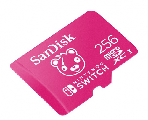 SanDisk Nintendo Switch Fortnite Edition cartão de memória flash 256 GB UHS-I U3 microSDXC UHS-I , SDSQXAO-256G-GN6ZG