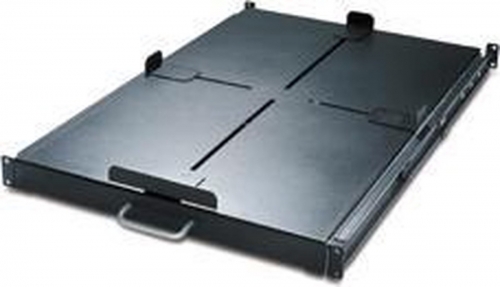 Prateleira de bastidor APC - preto - 1U - para NetShelter EP, NetShelter ES, NetShelter SX, Netshelter VX, NetShelter WX