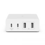 Targus - Adaptador de alimentação - GaN - 100 Watt - PD - 4 conectores de saída (2 x USB-C, 2 x USB Tipo A de 9 pinos) - preto