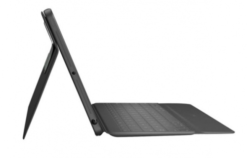 Teclado Logitech Rugged Folio Apple Smart connector QWERTY Nórdico grafite, 920-011205