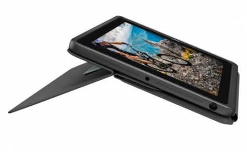 Teclado Logitech Rugged Folio Apple Smart connector QWERTY Nórdico grafite, 920-011205