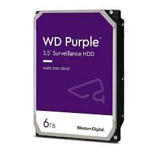 Disco WD Purple WD64PURZ 6TB vigilância 3.5" SATA 6Gb/s 5400 rpm buffer: 256 MB, WD64PURZ