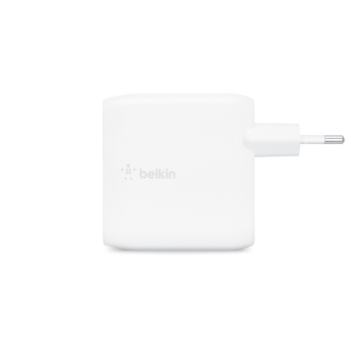 Belkin BOOST CHARGE PRO - Adaptador de alimentação - tecnologia PPS - 65 Watt - 3.25 A - Fast Charge, PD 3.0 - 2 conectores de saída (24 pin USB-C) - preto