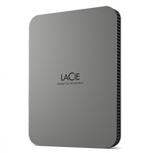 LaCie Mobile Drive Secure STLR2000400 - Disco rígido - encriptado - 2 TB - externa (portátil) - USB 3.2 Gen 1 (USB C conector) - Self-Encrypting Drive (SED) - cinzento espaço - com 3 anos de Recuperação de dados Seagate Rescue