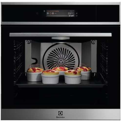 Forno encastre Electrolux EOA9S31CX 60cm hidrolitico 70L Classe B