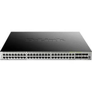 Switch D-LINK 52-Port Layer 3 Gigabit PoE Stack 