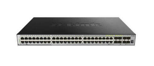 Switch 52 portas D-Link DGS 3630-52TC L3 Administrado montável em trilho , DGS-3630-52TC/SI/E