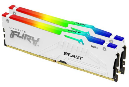 32GB 5600 DDR5 DIMM Kit2 FURY B WHT RGB