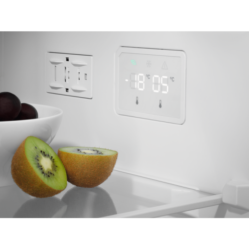 Frigorifico Combinado Inox No Frost  2 portas ZANUSSI ZNME32EU1 302L 186x59.5x65 Classe E