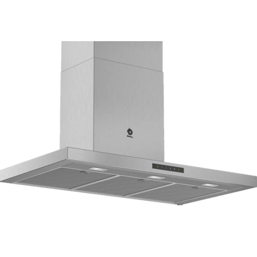 CHAMINÉ ILHA BALAY DECOR. 3BC997GX AÇO INOXIDÁVEL 90CM