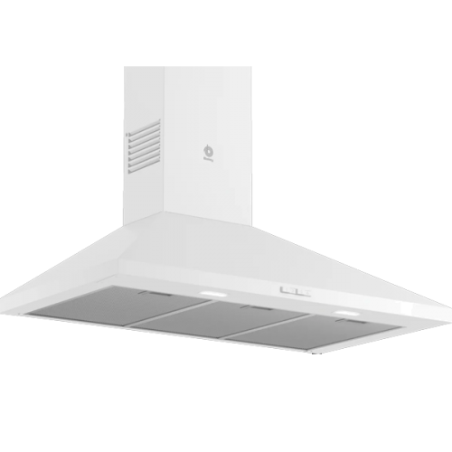 CHAMINÉ DE PAREDE BALAY DECOR. 3BC696MB BRANCO 90C