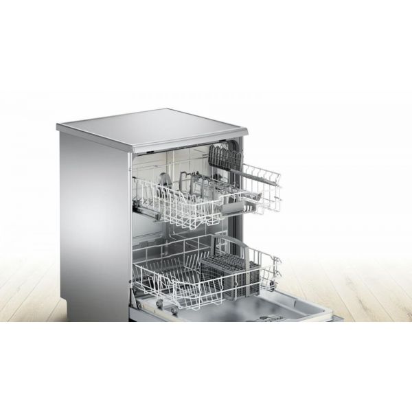 Máquina de Lavar Loiça Bosch Série 2 SMS25AI05E – 60 cm, 12 Conjuntos, Inox Anti-dedadas