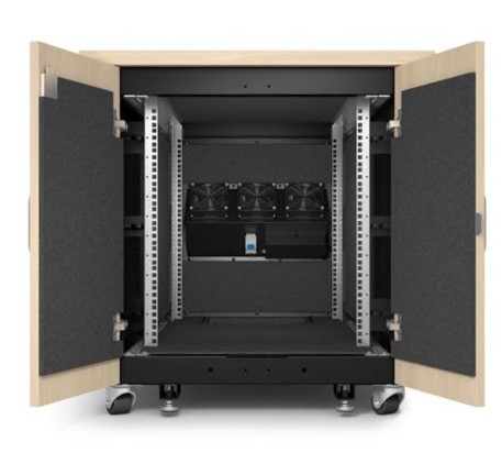 APC NetShelter Gabinete (vertical) insonorizado AC 100-230 V ácer 12U 19" , AR4012A