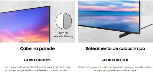 TV LED HTV SAMSUNG Signage HAU800 series 43" UHD Smart HG43AU800EEXEN