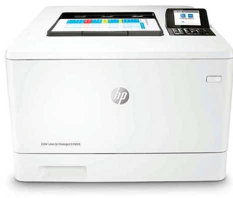 Impressora Laser HP Color LaserJet Managed E45028dn Duplex A4 27 ppm capacidade: 300 folhas USB 2.0, Gigabit LAN, USB 2.0 host , 3QA35A#B19
