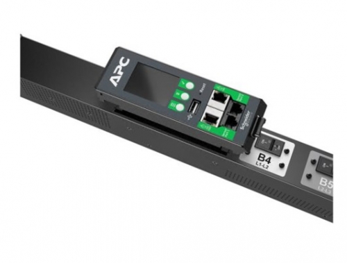 Unidade de distribuição de potência APC NetShelter Rack PDU Advanced montável com contador, 230V, 32A AC 200-240 V 7.4 kW 7400 VA 1 fase , APDU10150ME