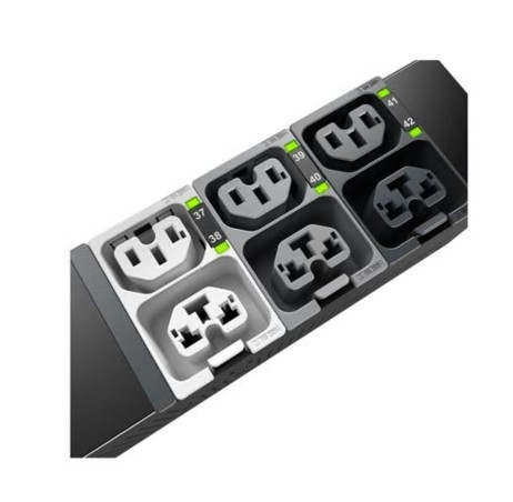 Unidade de distribuição de potência APC NetShelter Rack PDU Advanced montável com contador, 230V, 32A AC 200-240 V 7.4 kW 7400 VA 1 fase , APDU10150ME