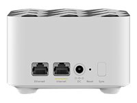 NETGEAR Orbi RBK12 Sistema Wi-Fi (router, extensor) até 3000 pés quadrados rede 1GbE Wi-Fi 5 Dual Band