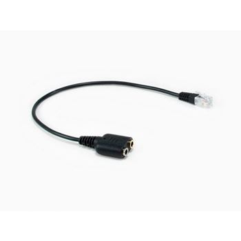 RJ9 to 3.5mm Headset Audio Adapter