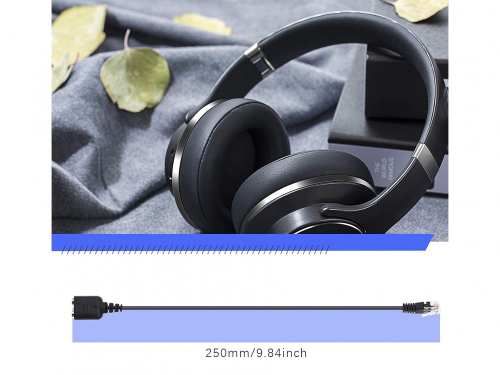 RJ9 to 3.5mm Headset Audio Adapter