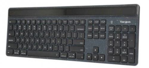 Teclado Targus EcoSmart antimicrobiano retroiluminação sem fios Bluetooth 5.0 QWERTY Alemão