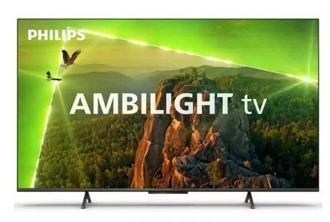 TV PHILIPS LED 50PUS811812 50 Polegadas UHD 4K SMART TV HDR 10