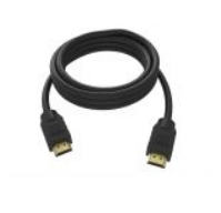 VISION Professional installation-grade HDMI cable - LIFETIME WARRANTY - 4K - HDMI version 2.0 - gold plated connectors - ethernet - HDMI (M) to HDMI (M) - outer diameter 7.3 mm - 28 AWG - 5 m - black
