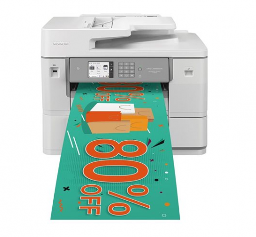 Rolo de Papel Brother BP80PRA3 A3 (29,7 cm x 37,5 m) 72.5 g/m² para Brother MFC-J6959DW