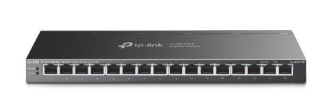 16-Port Gigabit Desktop Switch with 16-Port PoE+