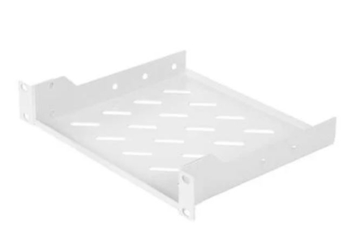 Digitus DN-10-TRAY-2 Prateleira de gabinete de rack de servidor de 10 polegadas com saídas de ar perfurada Adequado para (profundidades do gabinete):> 300