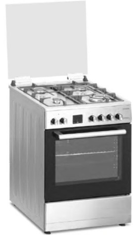 FOGÃO GÁS TAURUS CIGE4FIXMF 4 ZONAS