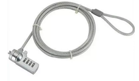 LIFETECH CABO SEGURANÇA/CADEADO P/ PORTATIL "N17 WEDGE" CODIGO 1.8MT