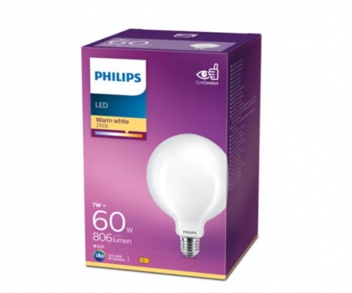 LED classic 60W E27 WW G120 FR ND SRT4