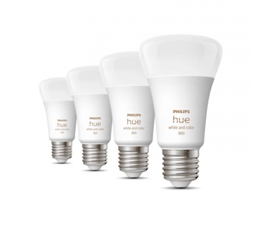 Philips A60 – Lâmpada inteligente E27 – 800 (pacote de 4)