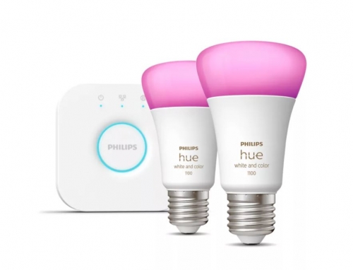 Philips Kit inicial: 2 lâmpadas inteligentes E27 (1100)