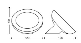 Candeeiro Philips de mesa Bloom, 929002375901