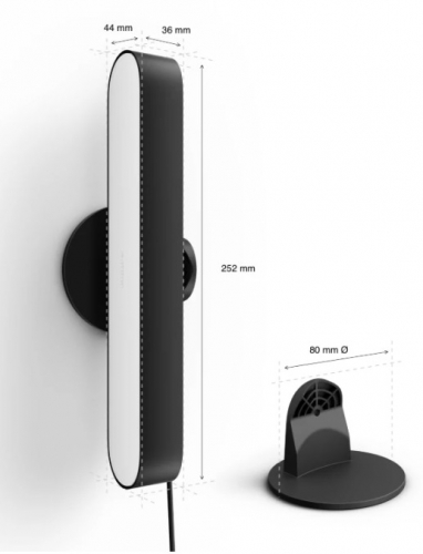 Kit Lampadas Philips dupla de barra de luz Play