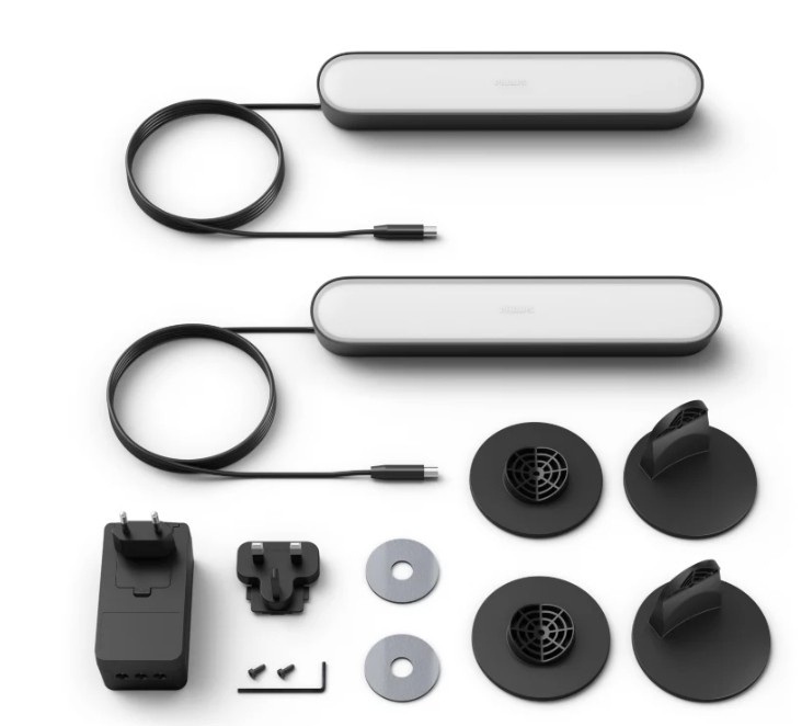 Kit Lampadas Philips dupla de barra de luz Play